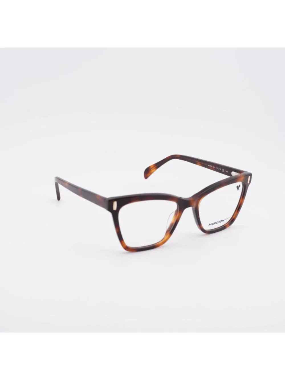 Marchon M-5512 242 Eyeglasses Havana 52mm Cat Eye Frame